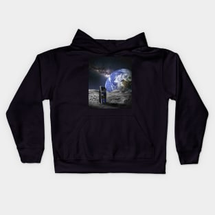 ATM On The Moon Kids Hoodie